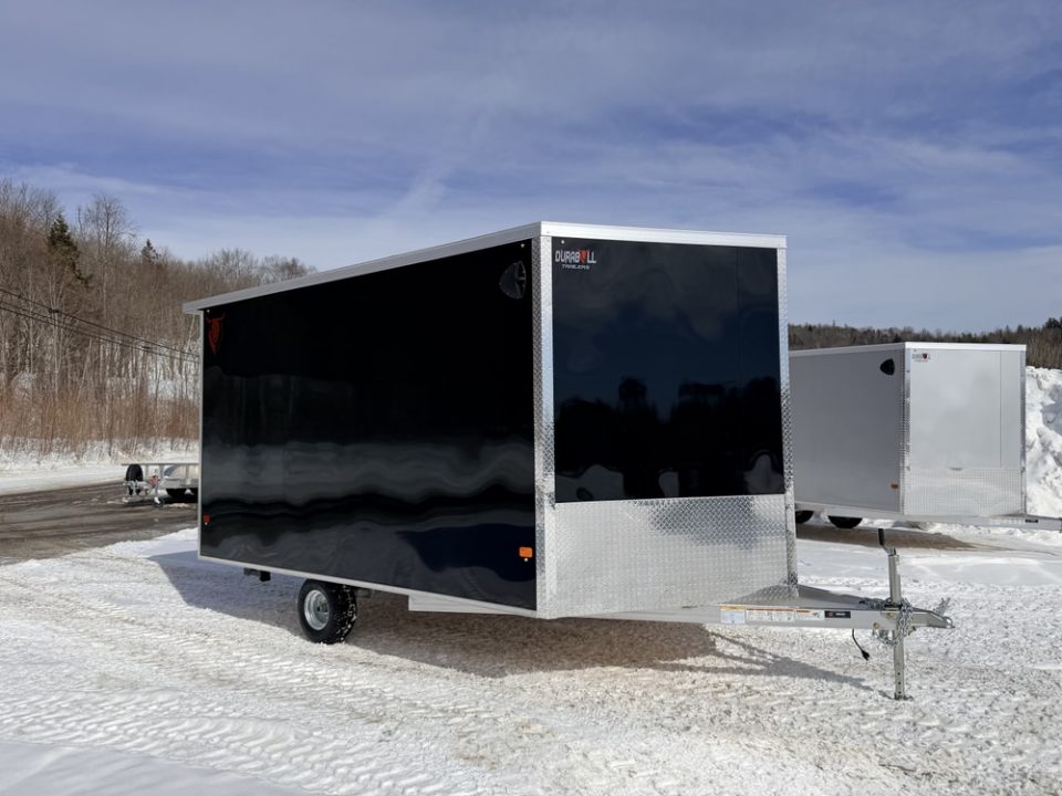 New 2026 Durabull DBMS 101X12 SA, 3500#, 10" EXTRA HEIGHT, SNOW PACKAGE Snowmobile Trailer