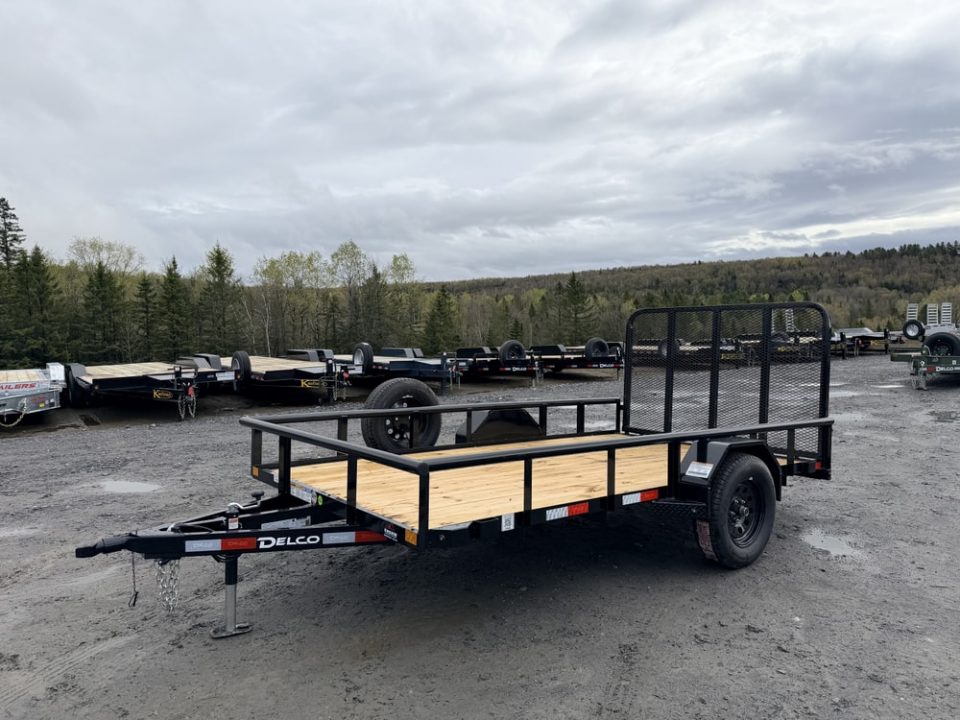 New 2026 Delco Trailers U212 Utility Trailer