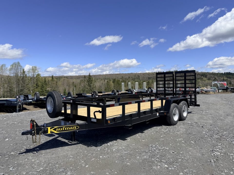 New 2026 Kaufman Trailers FB-8K-20D Utility Trailer