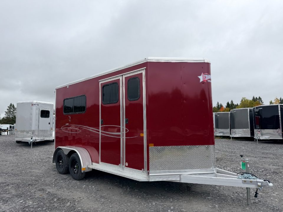 New 2027 Frontier Trailers AMB59LITEBP Horse Trailer