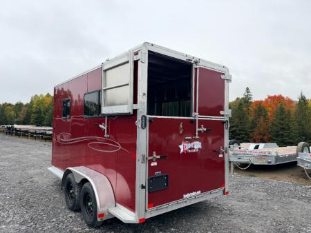 New 2027 Frontier Trailers AMB59LITEBP Horse Trailer