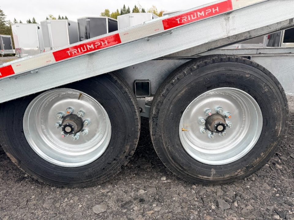 New 2027 Triumph Trailers Gptd3 Ta102x24-80 Equipment Trailer