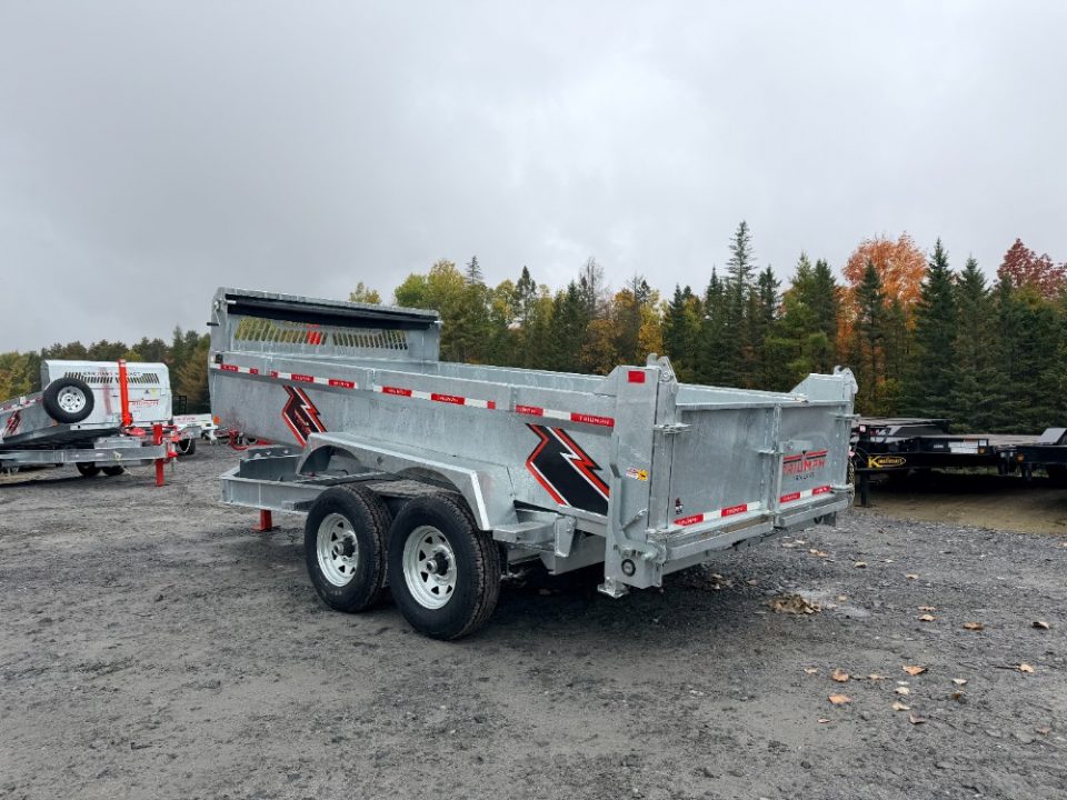 New 2027 Triumph Trailers Gd7 Ta82x14-70: A- Series Dump Trailer