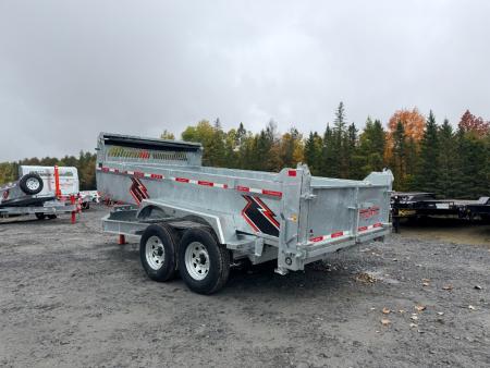 New 2027 Triumph Trailers Gd7 Ta82x14-70: A- Series Dump Trailer