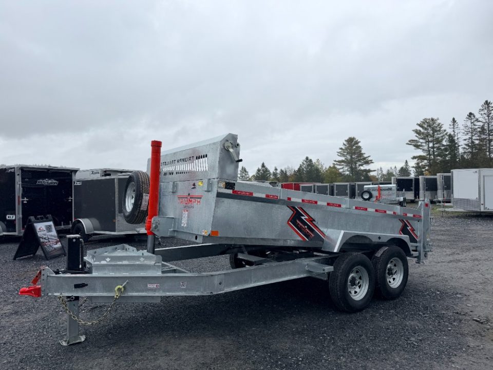 New 2027 Triumph Trailers Gd7 Ta82x14-70: A- Series Dump Trailer