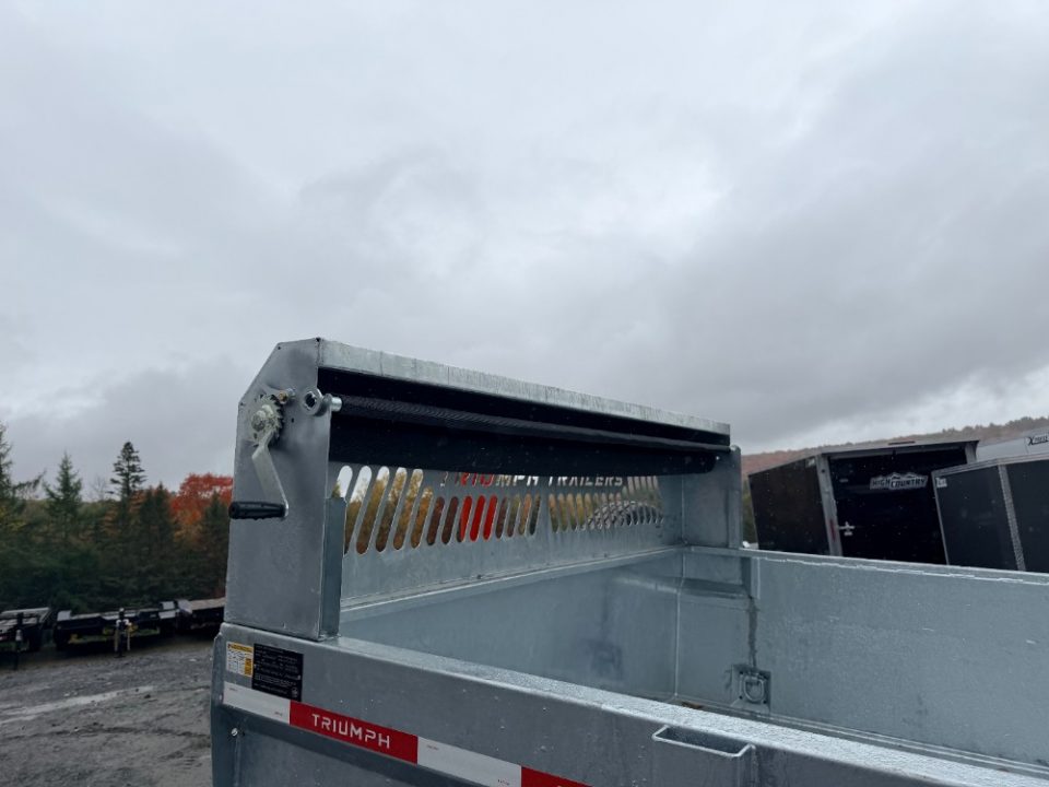 New 2027 Triumph Trailers Gd7 Ta82x14-70: A- Series Dump Trailer
