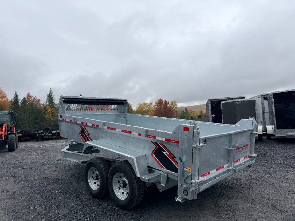 New 2027 Triumph Trailers Gd7 Ta82x14-70: A- Series Dump Trailer