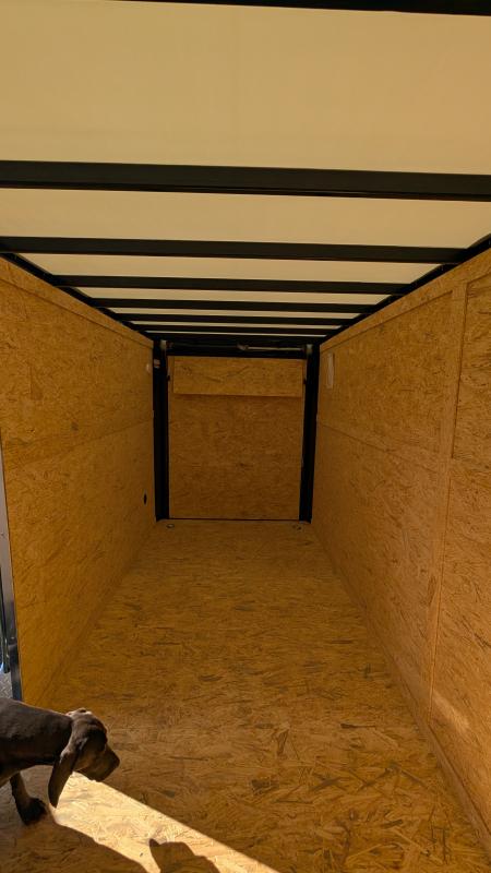 New 2027 Homesteader 6x12 Tandem Intrepid V-Nose Cargo Trailer w/ Ramp