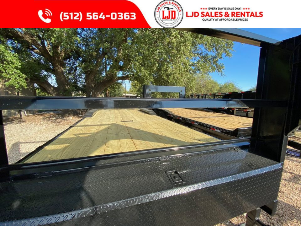 New 2027 Texas Pride - 102" X 25' - 20K GVWR - Tilt Trailer