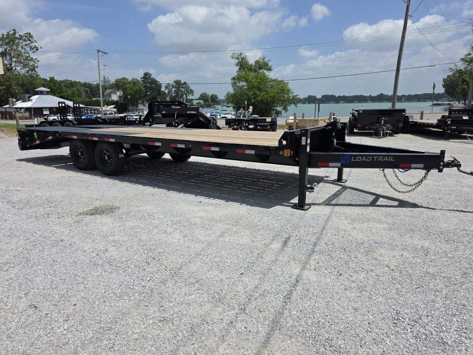 New 2027 Load Trail 102X24 DECKOVER MAX RAMPS 14K GVWR EQUIPMENT 102 X 24 Deckover Trailer