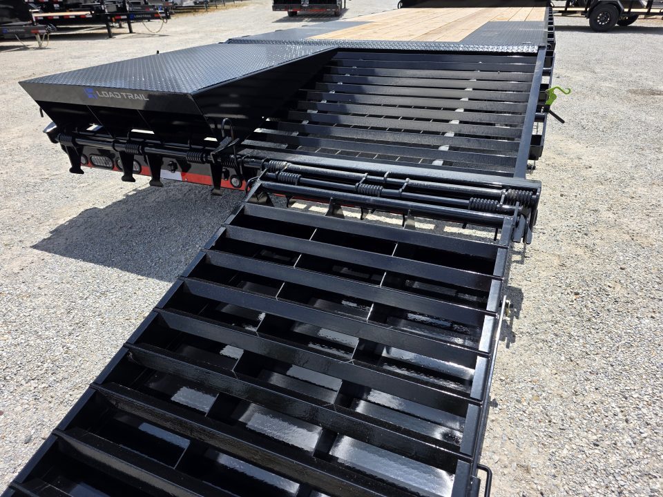 New 2027 Load Trail 102X24 DECKOVER MAX RAMPS 14K GVWR EQUIPMENT 102 X 24 Deckover Trailer