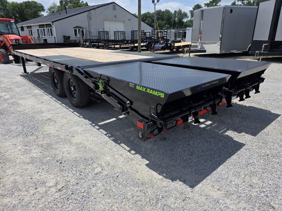 New 2027 Load Trail 102X24 DECKOVER MAX RAMPS 14K GVWR EQUIPMENT 102 X 24 Deckover Trailer