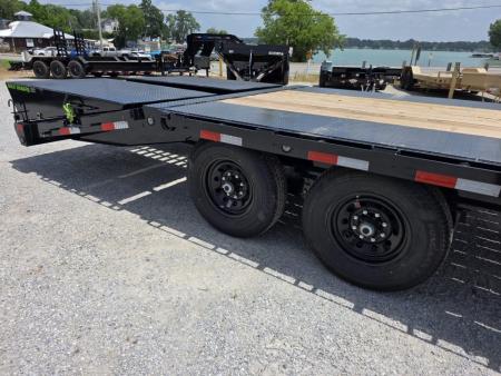 New 2027 Load Trail 102X24 DECKOVER MAX RAMPS 14K GVWR EQUIPMENT 102 X 24 Deckover Trailer