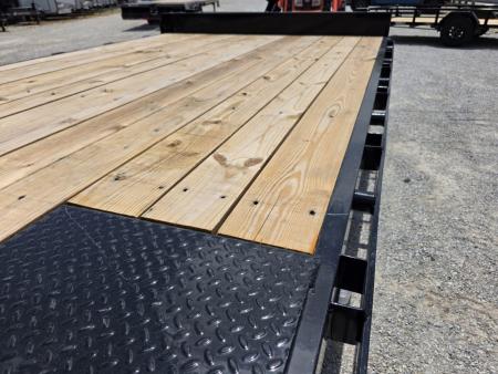 New 2027 Load Trail 102X24 DECKOVER MAX RAMPS 14K GVWR EQUIPMENT 102 X 24 Deckover Trailer