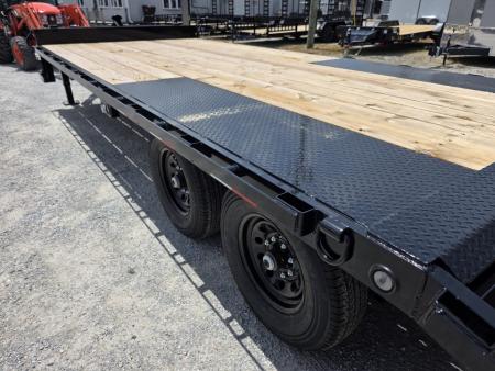 New 2027 Load Trail 102X24 DECKOVER MAX RAMPS 14K GVWR EQUIPMENT 102 X 24 Deckover Trailer