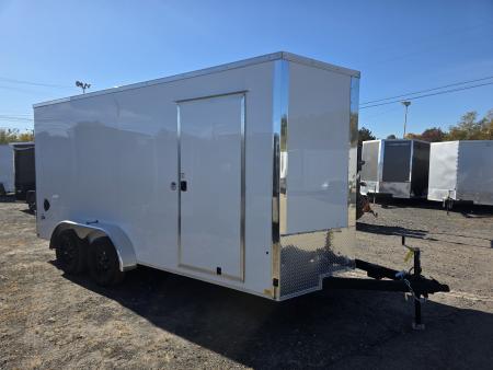 New 2027 Look Trailers ST DLX 7X16 7K - BARN DOORS Cargo / Enclosed Trailer