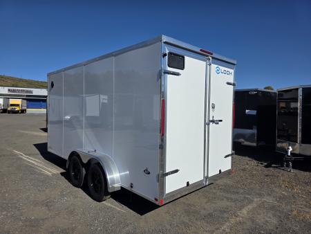New 2027 Look Trailers ST DLX 7X16 7K - BARN DOORS Cargo / Enclosed Trailer