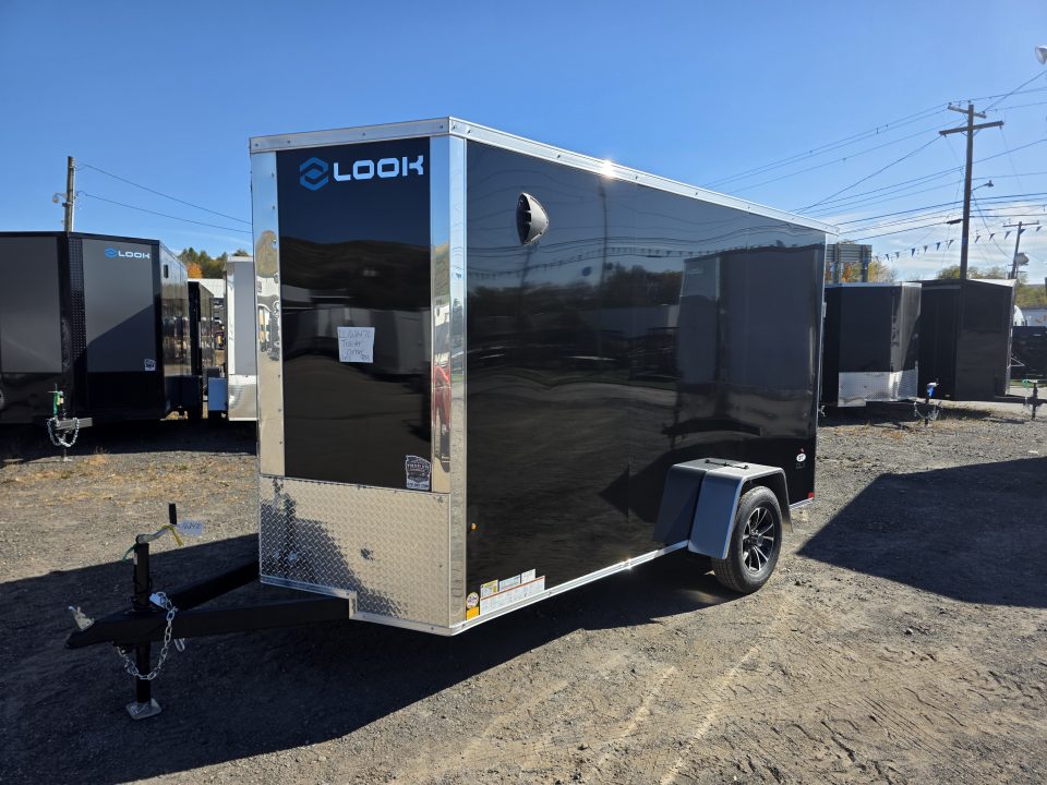 New 2027 Look Trailers ST DLX 6X12 - RAMP Cargo / Enclosed Trailer