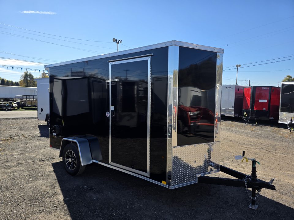 New 2027 Look Trailers ST DLX 6X12 - RAMP Cargo / Enclosed Trailer