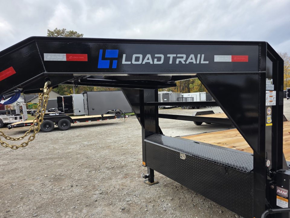 New 2027 Load Trail 83" x 26' Gooseneck Tandem Axle Rapid Loader Tilt Deck 14k gvwr 83X26 Gooseneck full tilt