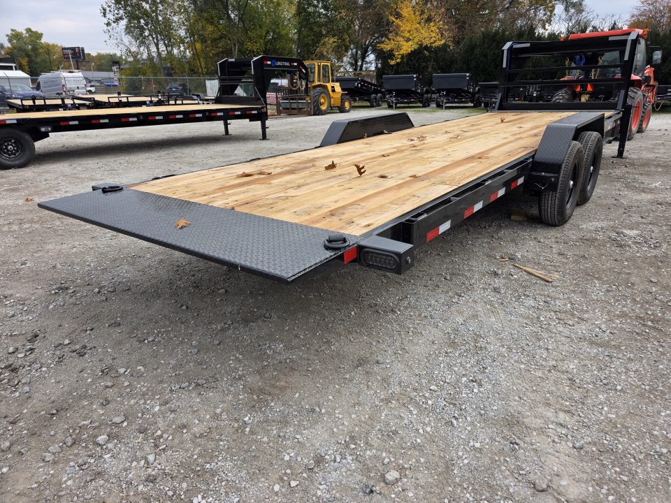 New 2027 Load Trail 83" x 26' Gooseneck Tandem Axle Rapid Loader Tilt Deck 14k gvwr 83X26 Gooseneck full tilt