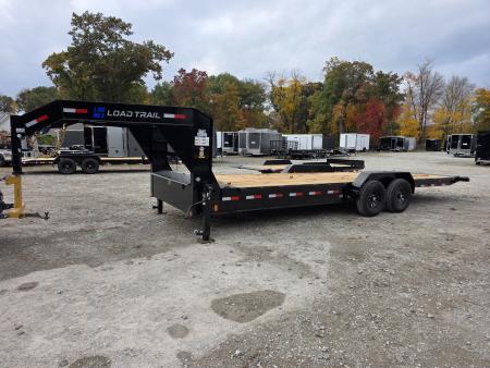 New 2027 Load Trail 83" x 26' Gooseneck Tandem Axle Rapid Loader Tilt Deck 14k gvwr 83X26 Gooseneck full tilt