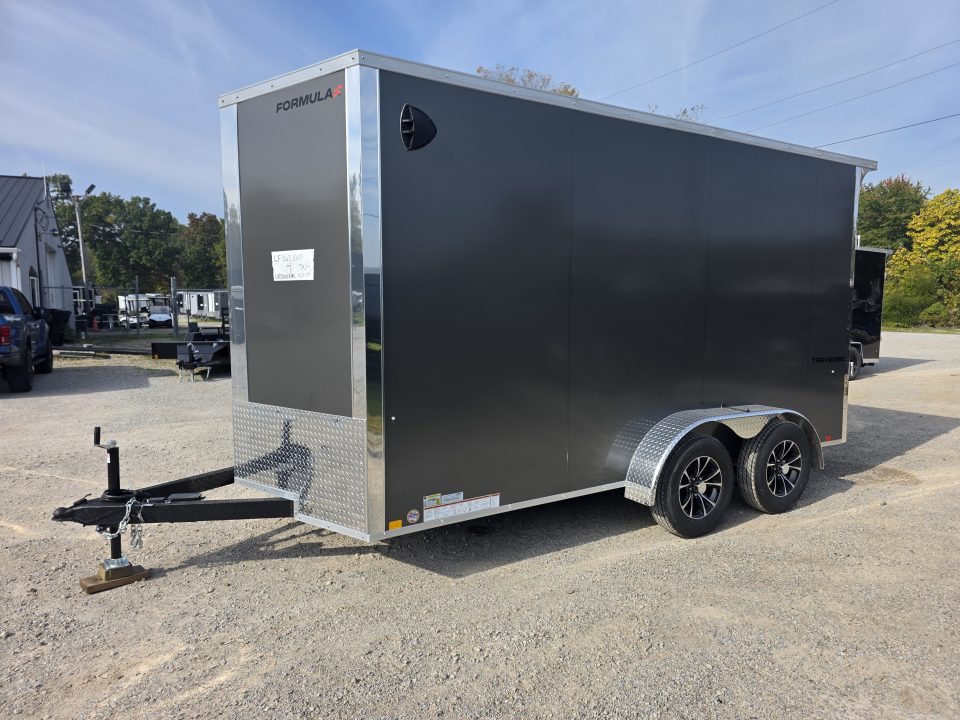 New 2027 Formula Trailers 7X14 SCREWLESS ENCLOSED CARGO ENCLOSED TRAILER 7' INSIDE HEIGHT RAMP DOOR 7 X 14 Cargo / Enclosed Trailer