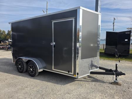 New 2027 Formula Trailers 7X14 SCREWLESS ENCLOSED CARGO ENCLOSED TRAILER 7' INSIDE HEIGHT RAMP DOOR 7 X 14 Cargo / Enclosed Trailer