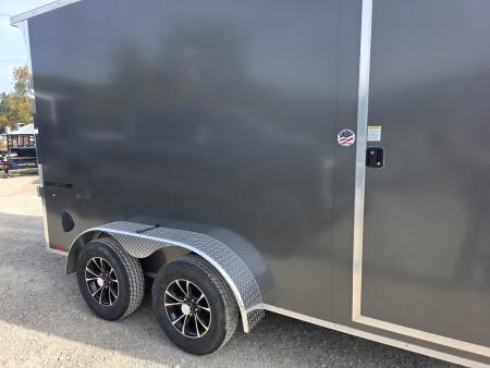 New 2027 Formula Trailers 7X14 SCREWLESS ENCLOSED CARGO ENCLOSED TRAILER 7' INSIDE HEIGHT RAMP DOOR 7 X 14 Cargo / Enclosed Trailer