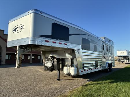 New 2027 4-Star Trailers 3H 11' Trail Boss Conversions LQ Horse Trailer