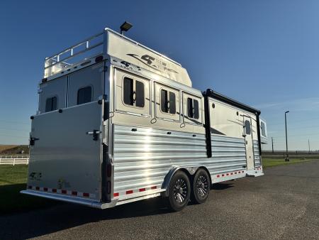 New 2027 4-Star Trailers 3H 11' Trail Boss Conversions LQ Horse Trailer