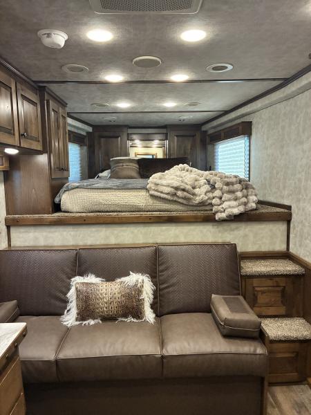 New 2027 4-Star Trailers 3H 11' Trail Boss Conversions LQ Horse Trailer