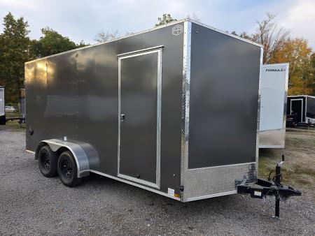 New 2027 US Cargo 7X16 TANDEM AXLE 6'6 TALL RAMP DOOR DRINGS Cargo / Enclosed Trailer