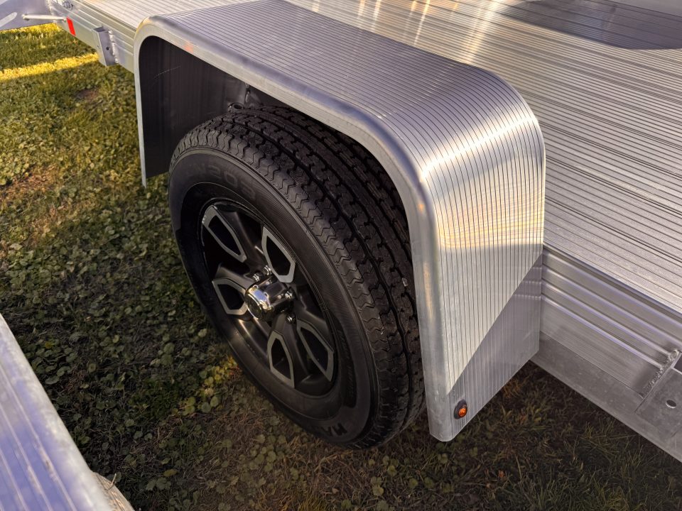 New 2027 Bear Track BTU080180F Landscape Trailer 80"X15 FOOT, BIFOLD TAILGATE, ALUMINUM FLOOR