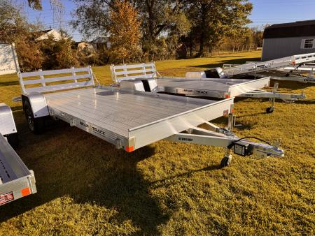 New 2027 Bear Track BTU80180F Landscape Trailer 80 X15 FOOT, BIFOLD TAILGATE, ALUMINUM FLOOR