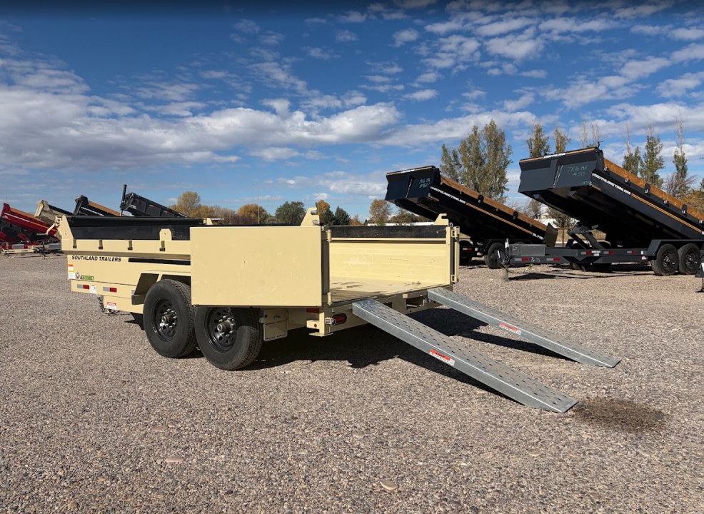 Used 2026 Southland Trailers 7X14 14K Dump Trailer