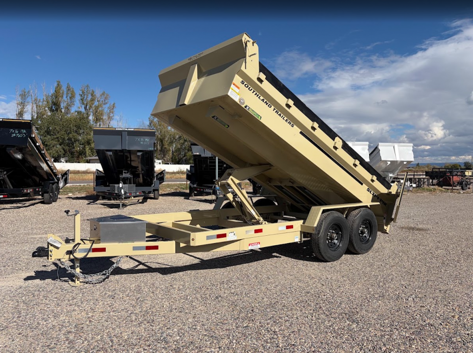 Used 2026 Southland Trailers 7X14 14K Dump Trailer
