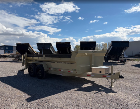 Used 2026 Southland Trailers 7X14 14K Dump Trailer