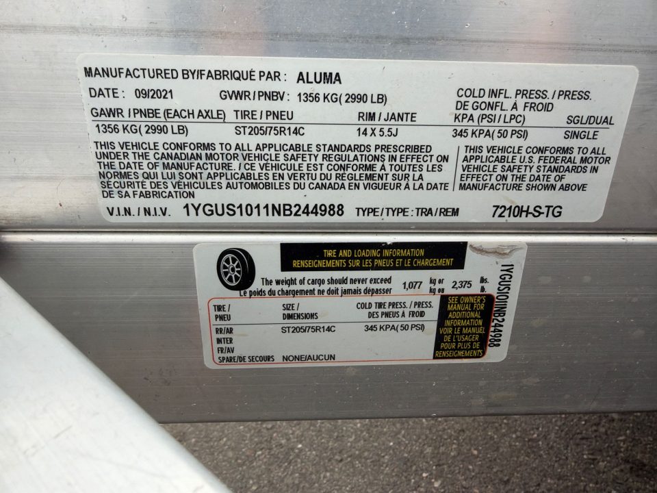 2022 Aluma 7210H photo 5