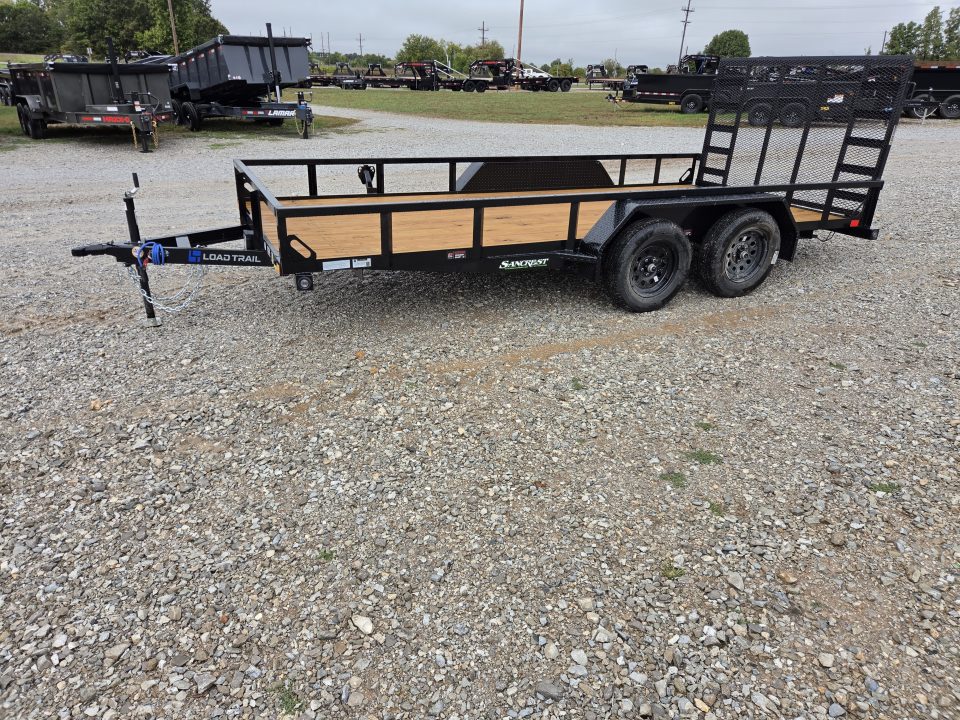 New 2026 Load Trail 83X16 TANDEM 7K TUBETOP UTILITY W/4' SPRING GATE