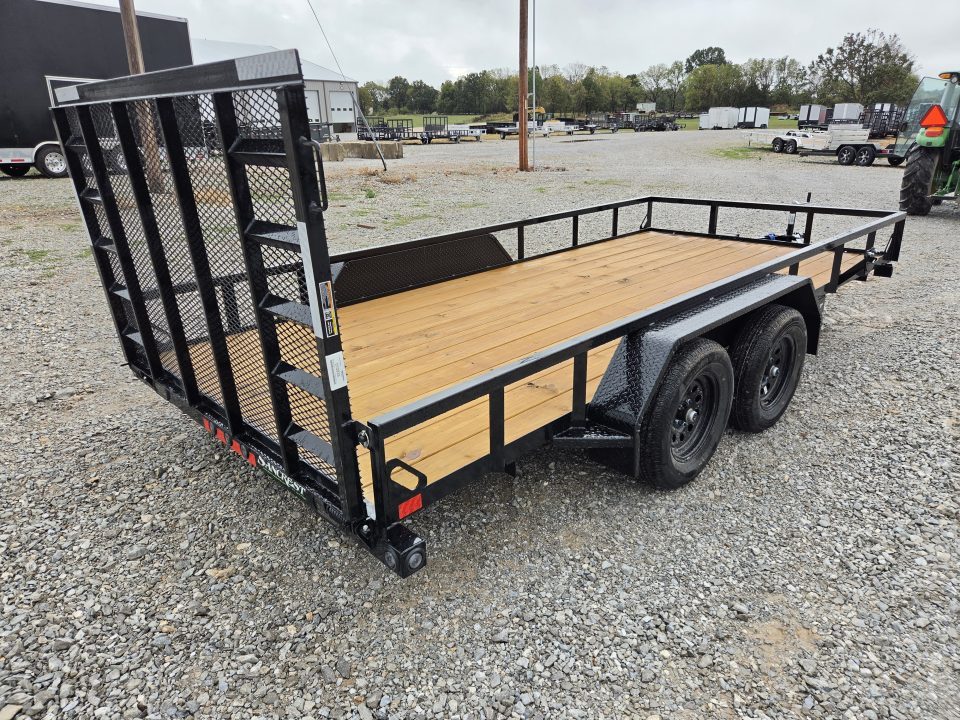 New 2026 Load Trail 83X16 TANDEM 7K TUBETOP UTILITY W/4' SPRING GATE