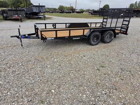 New 2026 Load Trail 83X16 TANDEM 7K TUBETOP UTILITY W/4' SPRING GATE