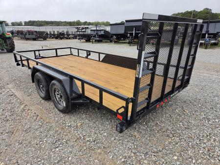 New 2026 Load Trail 83X16 TANDEM 7K TUBETOP UTILITY W/4' SPRING GATE