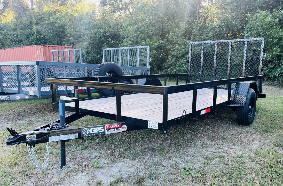 New 2026 GPS Trailers GT614 (6x14 3.5k) Utility Trailer