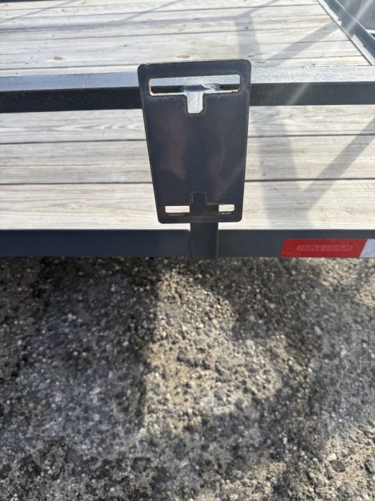 Used 2026 Triple Crown Trailers 7x16 Tandem Axle Utility Trailer – Gray, 7,000 lb Capacity Utility Trailer
