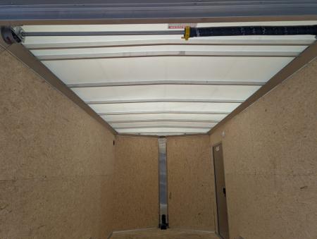 New 2027 E-Z Hauler EZEC7.5X14 XLT-P Cargo / Enclosed Trailer 71 SERIES 7 FOOT 1 INCH INTERIOR HEIGHT .080 POLY SIDES, TRANSLUCENT ROOF, REAR CANOPY, TORSION AXLES, FREE ALUMINUM WHEEL UPGRADE