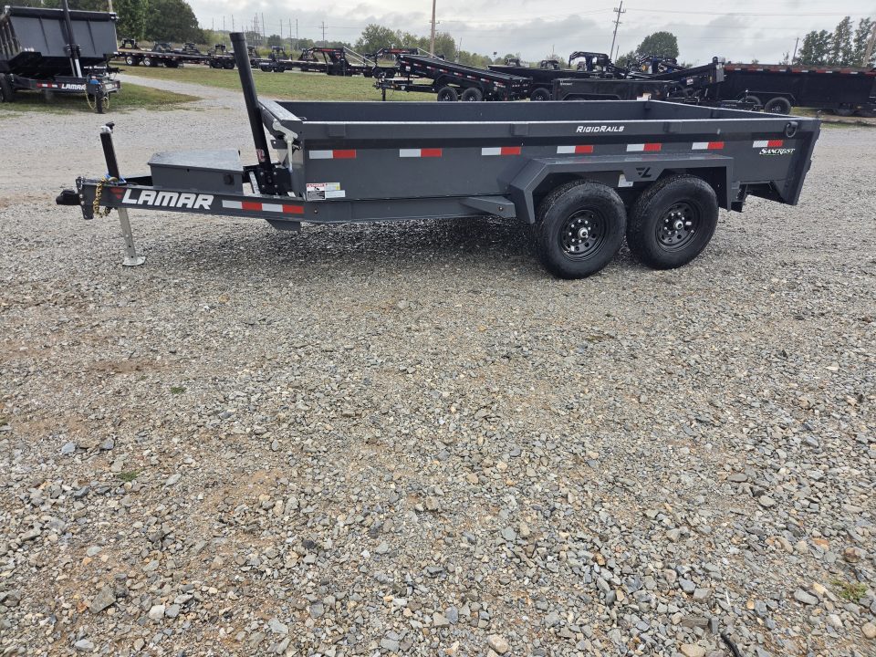 New 2027 Lamar 83X14 TANDEM 14K TELESCOPIC DUMP W/18" SIDES