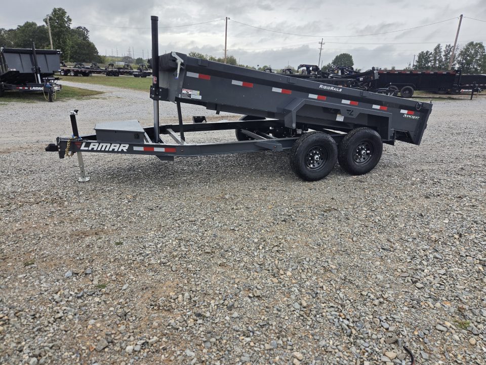 New 2027 Lamar 83X14 TANDEM 14K TELESCOPIC DUMP W/18" SIDES