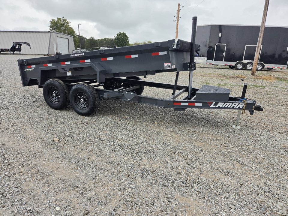 New 2027 Lamar 83X14 TANDEM 14K TELESCOPIC DUMP W/18" SIDES