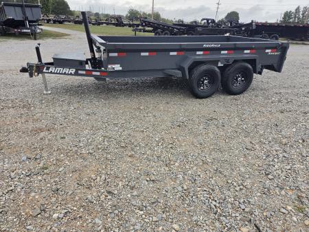 New 2027 Lamar 83X14 TANDEM 14K TELESCOPIC DUMP W/18" SIDES